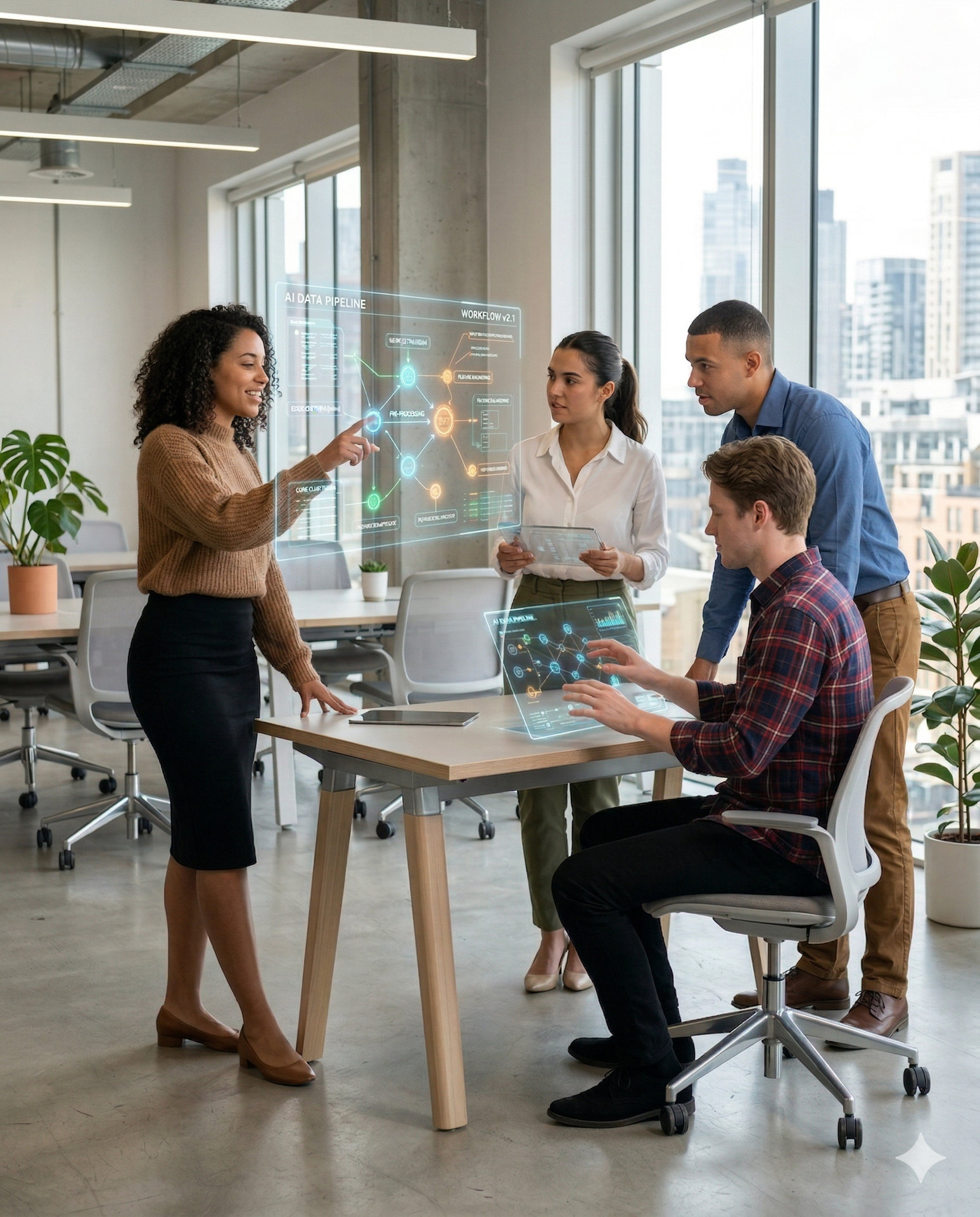 Implementación de Procesos con IA de Ejecución Creamos tu Fuerza de Trabajo Digital a Medida Deje atrás las automatizaciones básicas y los bots genéricos. En Promercia, diseñamos, entrenamos y desplegamos Arquitecturas de Agentes Inteligentes que actúan como la capa de ejecución de su ecosistema empresarial. Nuestras soluciones no son herramientas aisladas; son sistemas robustos de ingeniería que se integran de forma nativa en su infraestructura (como su ERP o CRM), permitiendo la ejecución autónoma de flujos complejos.